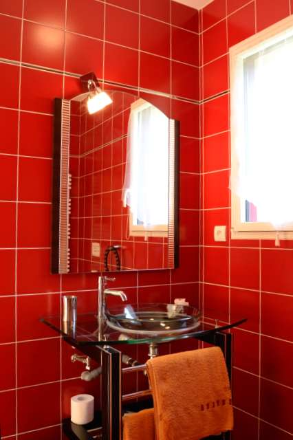 chambre hote Dinard Saint Briac salle de bain