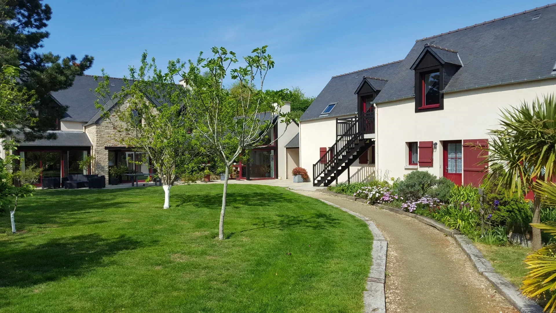 Le parc et les gîtes